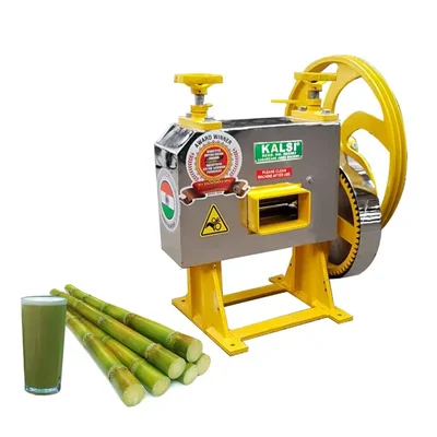 Kalsi Stainless Steel 2 Roller Sugarcane Juice Machine without Motor